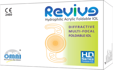 Новую аподизированная дифракционная мультифокальная гидрофильная складная ИОЛ Revive